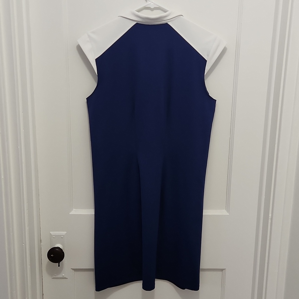 SanSoleil Women's 1/4 Zip Golf Dress Size Medium - Picture 3 of 7